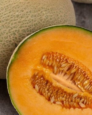 Organic Hales Best Jumbo Cantaloupe Melon