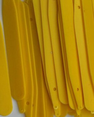 PLASTIC YELLOW PLANT / SEED LABELS 5 INCH